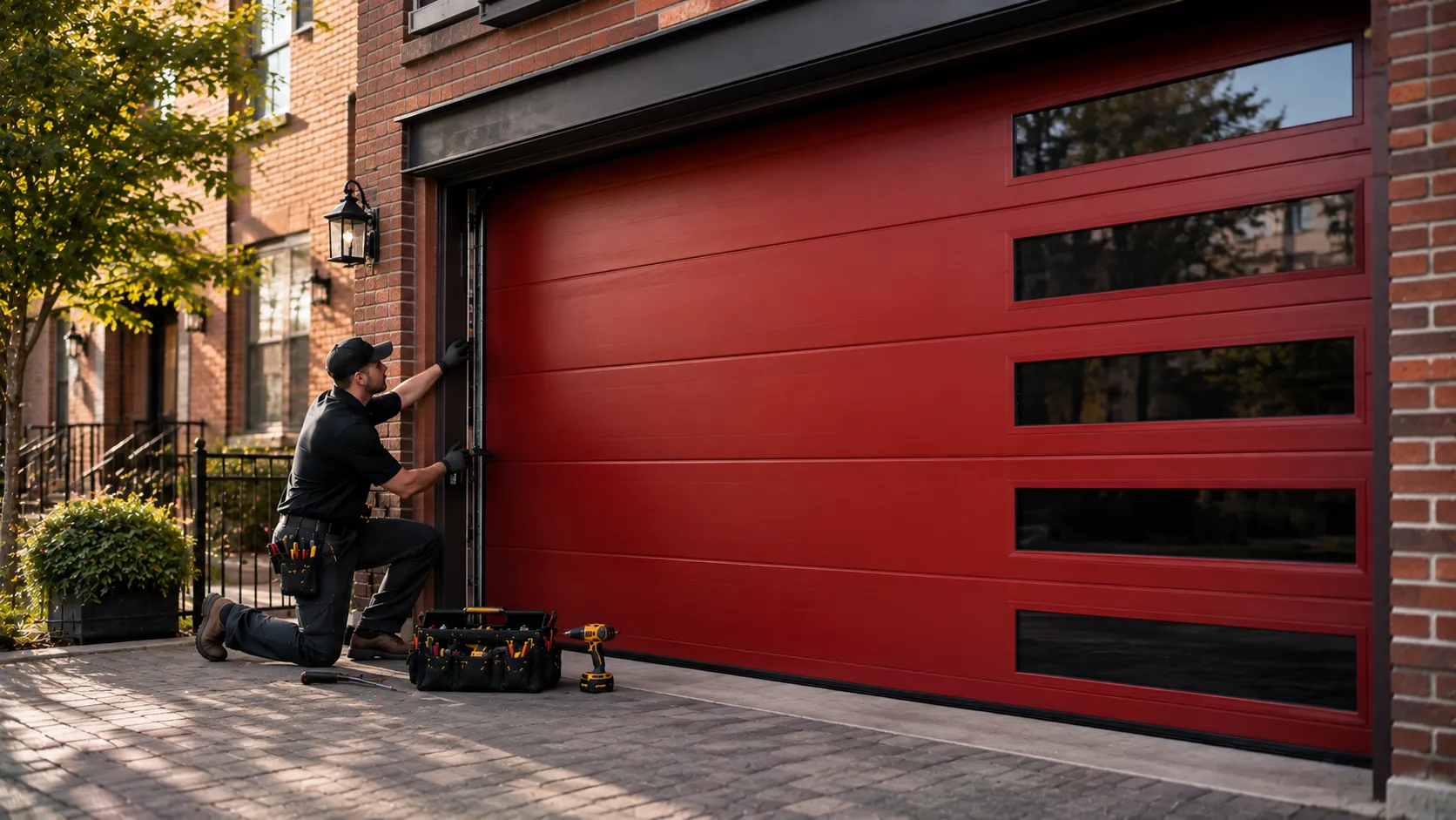 Garage Door Repair for Round Lake Beach's 1980s Housing Stock in Palatine